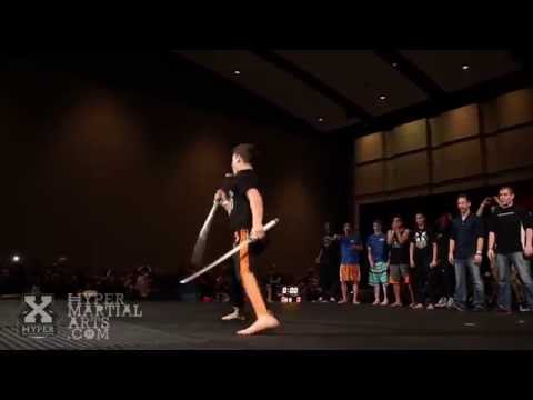 Jacob Pinto vs Jimmy Kane - Sword Battle @ Hyper Games - AmeriKick 2014