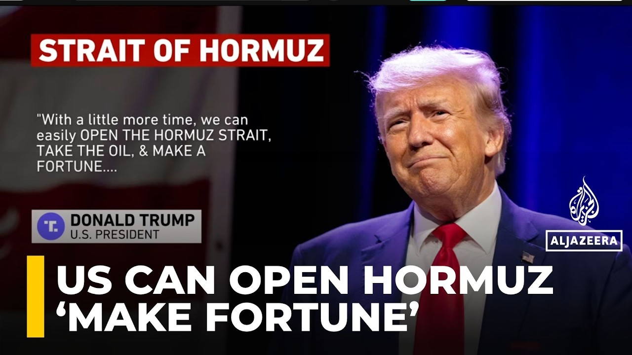 Video | Trump says US can “take the oil” as Hormuz crisis deepens