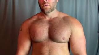 Hairy Bear Pec Bounce