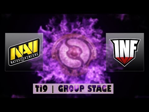 Navi vs INF | Ti9 Group Stage Bo2 | LIVE