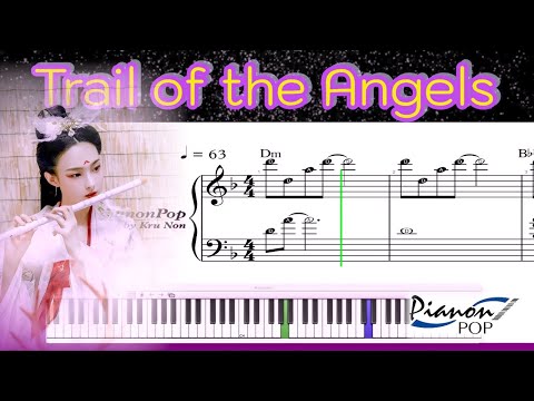 Trail of the Angels 🎼Piano Tutorial 🎹 สนใจสั่งซื้อโน้ตเปียโนตรงคลิปนี้มีรายละเอียดอยู่ใต้คลิป