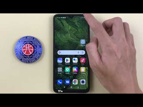 Functions in control center on Xiaomi Redmi 9C Android 10