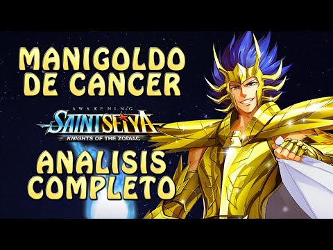 MANIGOLDO DE CANCER! BESTIA TOTAL! ANALISIS COMPLETO! SACALO! Saint Seiya Awakening