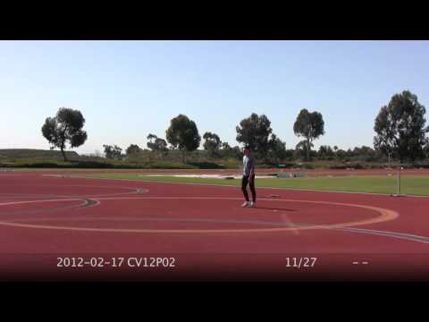 2012-02-17 CV12P02 High Jump Training - Tora Harris