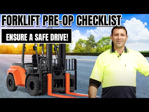 Mastering Forklift Safety: Pre Operational Check Guide: Part 1