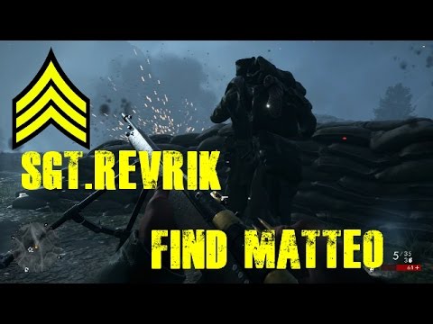 Battlefield 1 Singleplayer Gameplay [Walkthrough Part 11] - Find Matteo in the hell