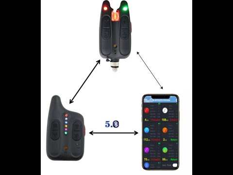 JZH-BL1518 bluetooth fishing bite alarm