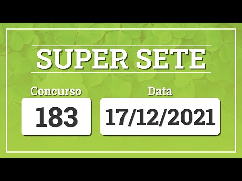 Capa de SUPER SETE 183