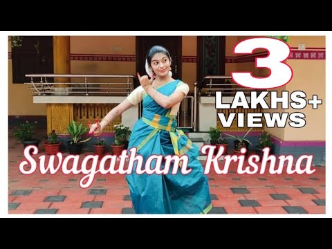 Swagatham Krishna | Dance Cover | Indian Raga | Padma Shalini