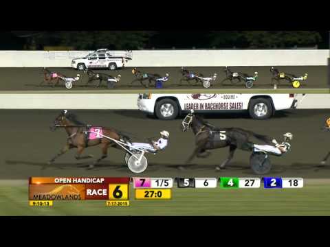 Meadowlands July 17, 2015 - Race 6 - Bee A Magician