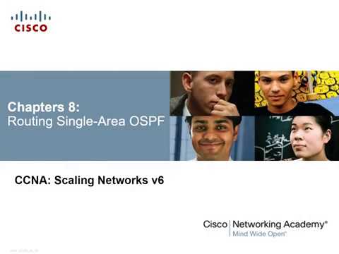 CCNA RS v6: SCAN - Module 8 , OSPF Single-Area