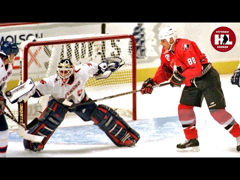 01.09.1996. Кубок Мира. (HD) Канада - Словакия | 1996. World Cup. Canada - Slovakia. 09/01/1996