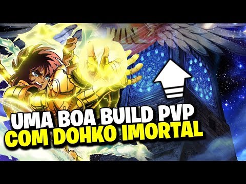 ENTENDA UMA BOA BUILD PVP, CAVALEIRO DOHKO RANK IMORTAL - Saint Seiya : Awakening