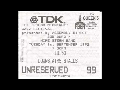 1992 09 01 Bob Berg/Mike Stern Band - Queen´s Hall, Edinburgh, Scotland