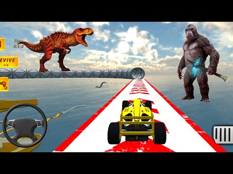 Formula Ramp Car  Stunts Gameplay – Impossible Car Stunts – Android ios Games #22