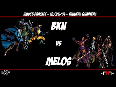FNF 12-26-14 - UMVC3 - BKN vs. Melos - Winners Quarters