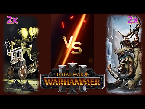 Can Luminarks of Hysh Beat Thundertusks in Total War: Warhammer 3?