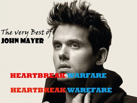 John Mayer-Heartbreak Warfare (Lyrics Video)
