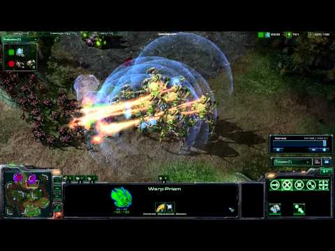 Good use of sentries in SC2