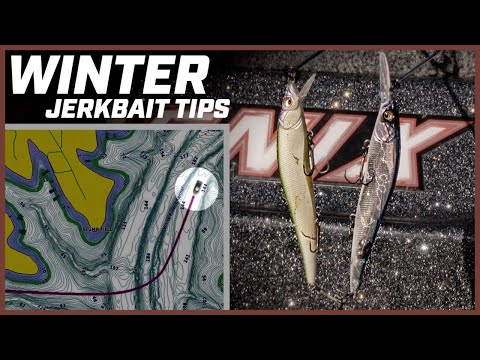 3 Jerkbait Tips for Better Winter Bass Fishing