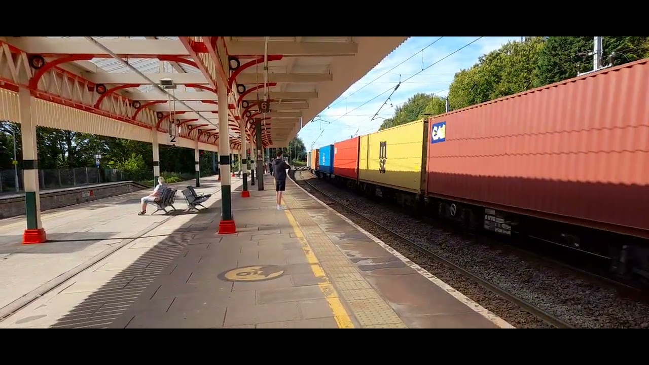 66710 4s57 Hams Hall to Mossend, Lancaster Castle Station 8/7/25
