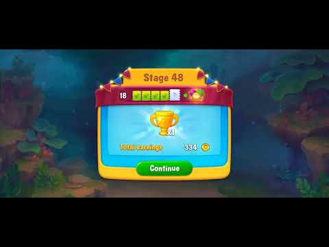 Fishdom Carnival of Gifts Stage 18 - Atlantis Cup Level 48 Completed All The Tasks