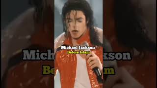 Michael Jackson before  islam after islam 👳