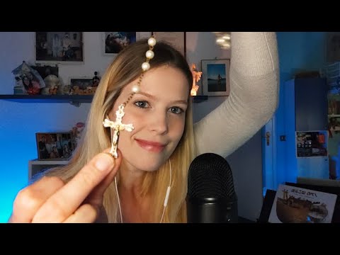 ASMR praying the rosary in 7 languages 🙏🏻