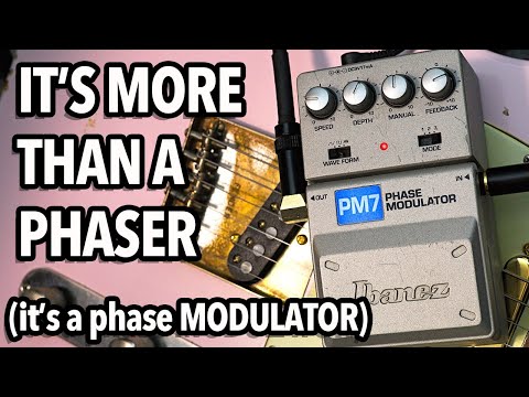 Ibanez PM7 Phase Modulator 1990s - Grey image 2