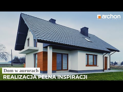 Dom w aurorach – Realizacja pełna inspiracji I ARCHON+ Projekty Domów