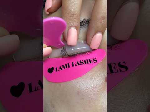 Lash lift step by step. All products you can find in my bio