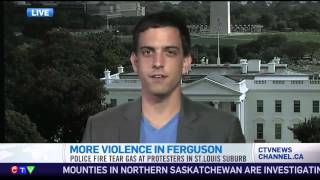 preview picture of video 'News2share's Trey Yingst  Appears on Canada Television to Discuss Ferguson'