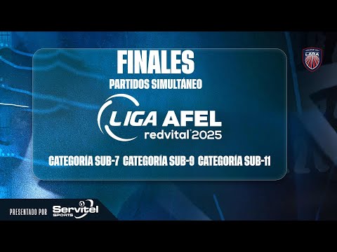 FINALES LIGA AFEL REDVITAL PARTIDO SIMULTANEO 9 AM