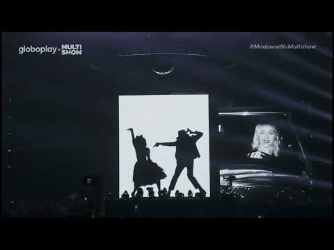 Madonna tribute to Michael Jackson Rio de Janeiro 05/05/24  #MadonnaInRio  #MadonnaCelebrationTour