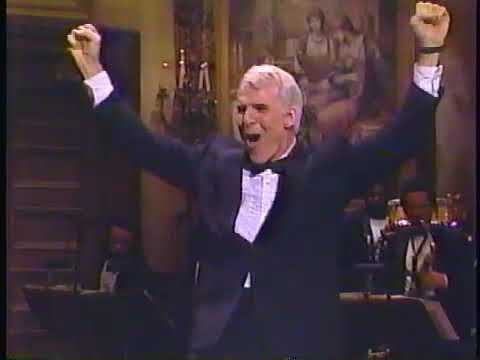 Steve Martin hosts SNL's 15th anniversary