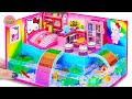 🔴TOP 1 DIY - How To Make Hello Kitty House With Rainbow Slide Pool From Cardboard | Cardboard Wonder