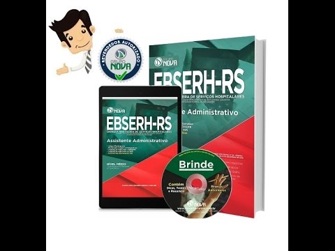 Apostila Concurso EBSERH-RS 2016 - Assistente Administrativo (HU-FURG)