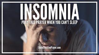 Prayer For Insomnia - Prayer For Good Sleep