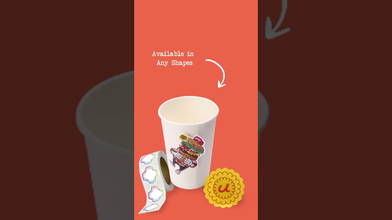 Equip your labelling, branding, and packaging essentials with our Custom Roll Stickers! 📦✨