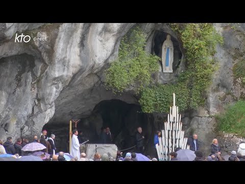 Chapelet du 31 mars 2024 à Lourdes