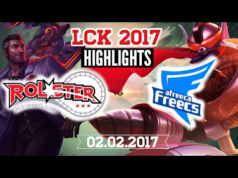 Smeb vs Marin - KT Rolster vs Afreeca HIGHLIGHTS - LCK Spring 2017 [02.02]