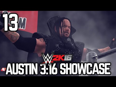 WWE 2K16 - 2K showcase - " Austin 3:16 " Part 13 [ WWE 2K16 showcase Mode EP 13 ]