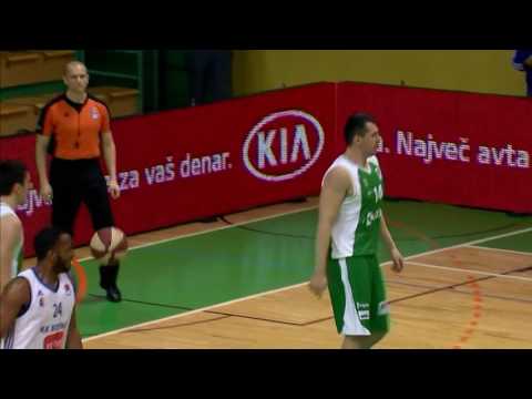 ABA Liga 2016/17, Round 24 match: Krka - Mornar (25.2.2017)