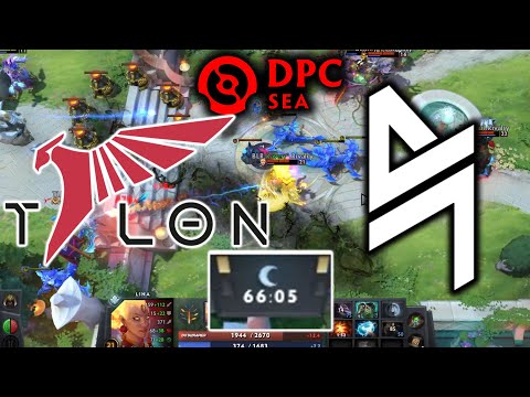 TALON vs BLACKLIST INTERNATIONAL - CRAZY 66min GAME! DPC SEA 2023 Tour 1 Dota 2