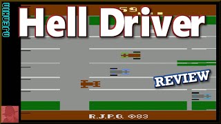 Hell Driver - on the Atari 2600 - with Commentary !!