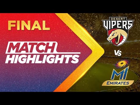 ILT20 S4 | Final | हिंदी - Cricket Highlights | Sam C और Kieron P | DV vs MIE - M 34 | 04th Jan