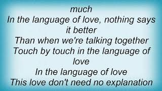 Gloria Estefan - Language Of Love Lyrics