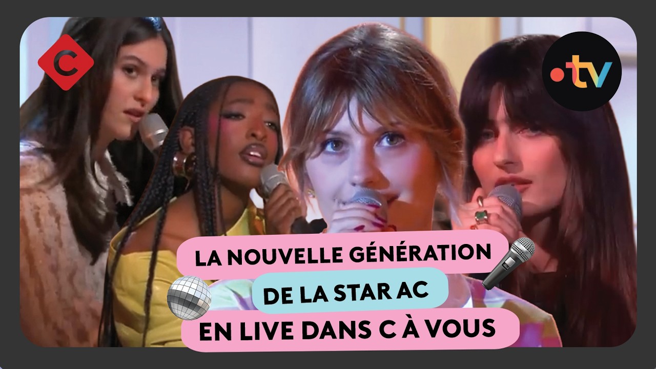 La nouvelle génération de la Star Ac en live dans C à Vous