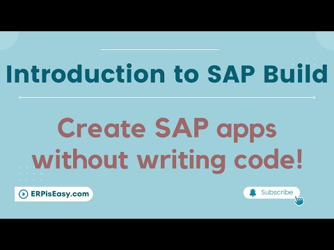 What is SAP Build? | SAP BTP | Low-Code No-Code Tool – A blog about SAP