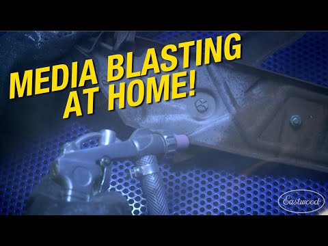 Remove Rust, Paint & More With the B60 Abrasive Blast Cabinet - Media Blasting at Home! - Eastwood
